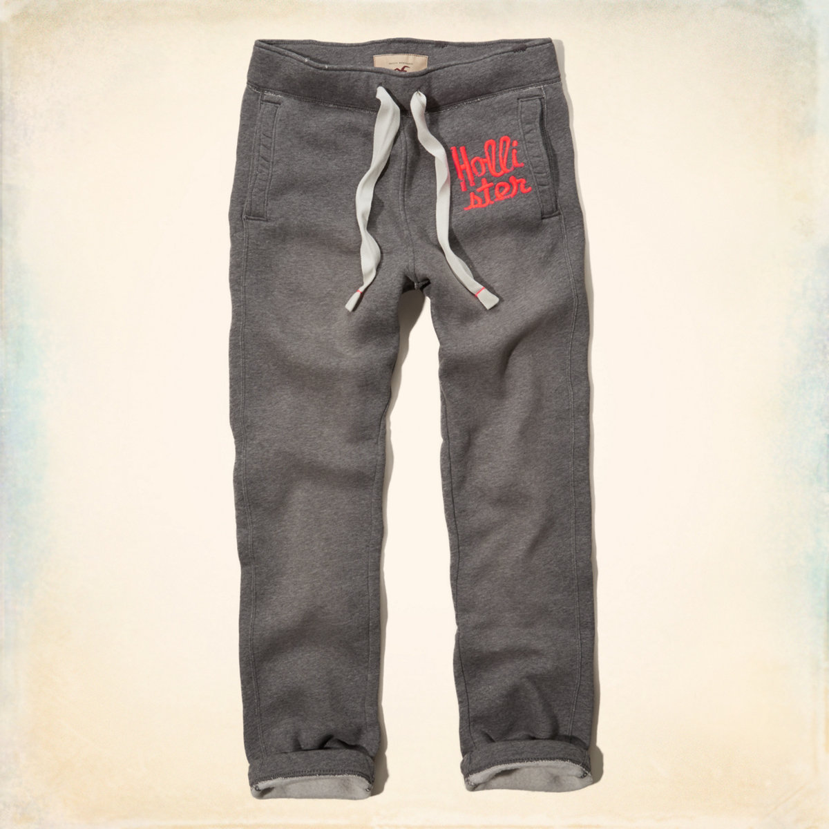 Hollister Hombres Vellón Basculador Pantalones HCO3761